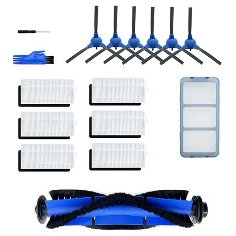 

Vacuum Cleaner Replacement Kit Brush Filter Accessories Parts Accessories Compatible With Eufy Robovac 11S 15C 30C 35C