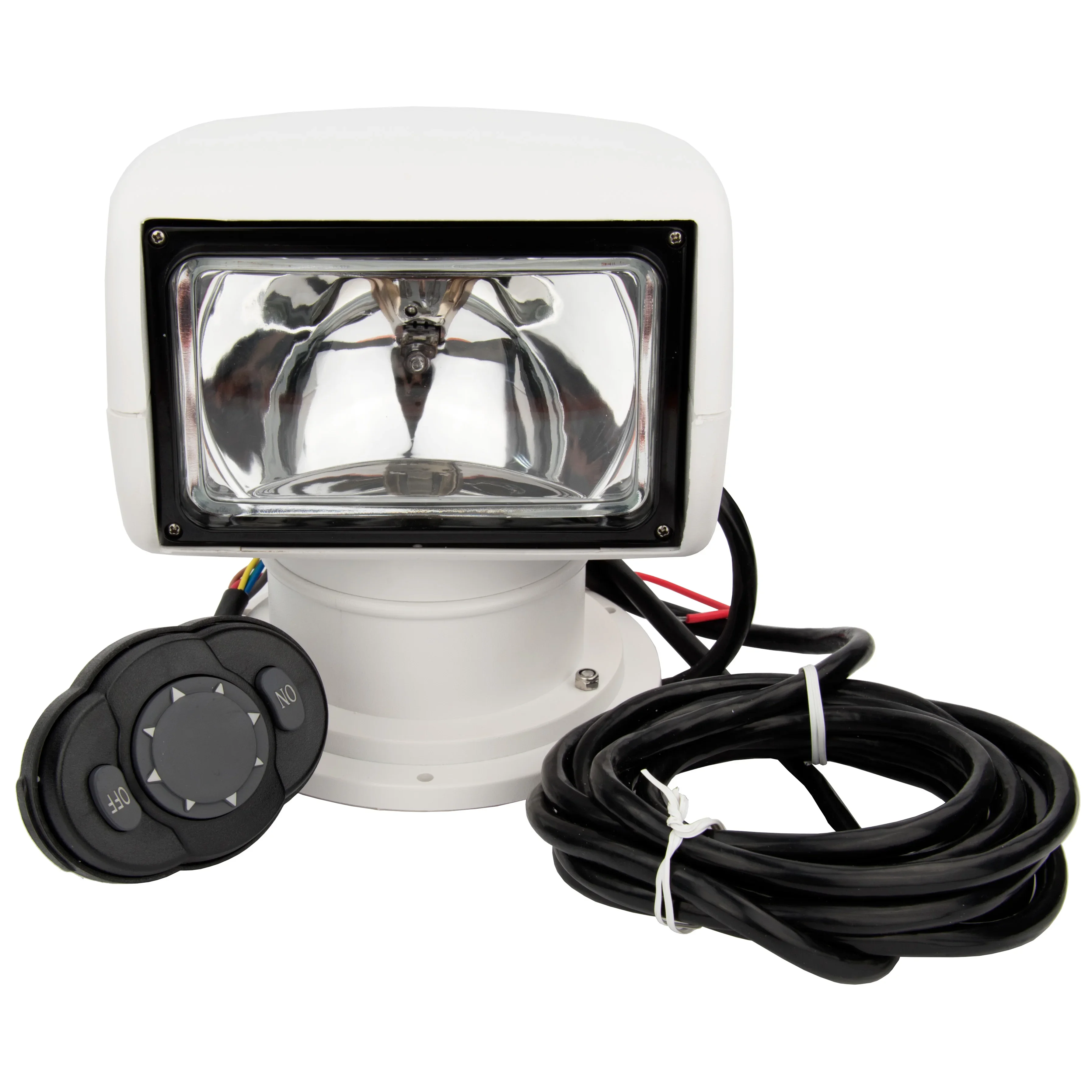 

Marine Remote Spotlight Truck Car HID Xenon Boat Searchlight 4 Way Rotating 12V 35W