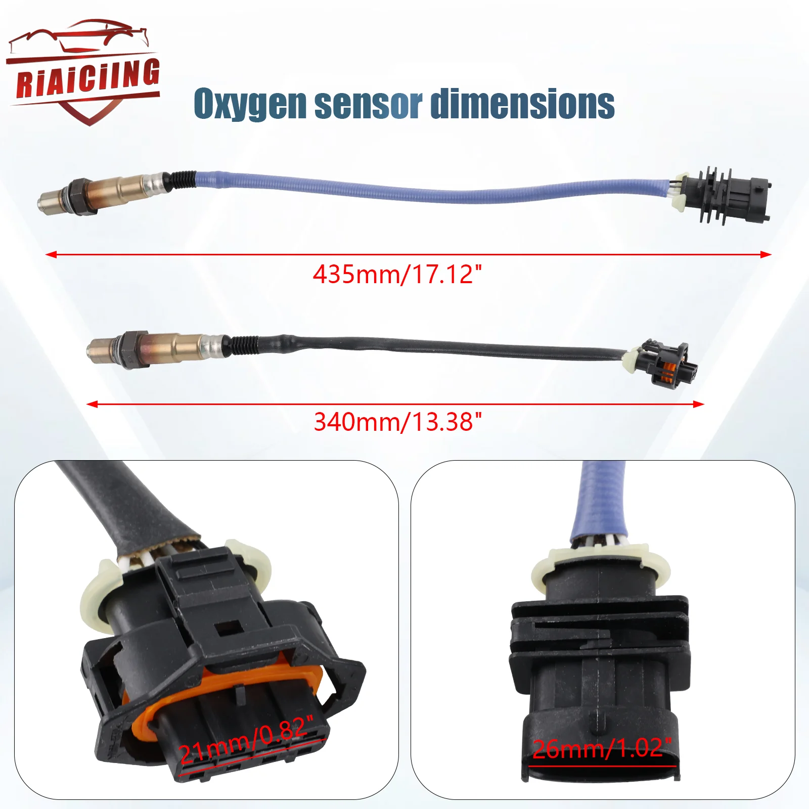 

O2 Sensor Kit (Upstream 234-4528 + Downstream 234-4529) for Chevy Cruze Sonic Trax 2012-2020 1.4L L4