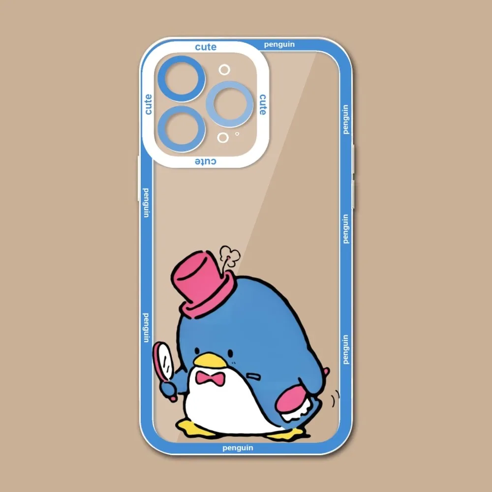 Cute T-TuxedoSam Cartoon Phone Case For IPhone 11 12 13 Mini Pro Max 14 Pro Max Case Shell