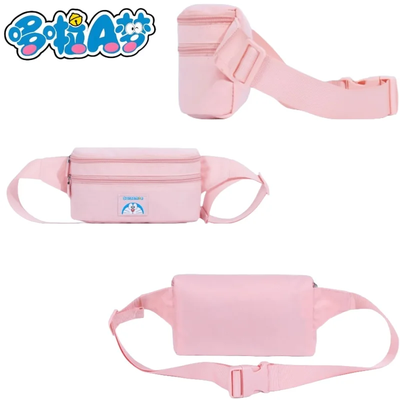 

Сумка через плечо Doraemon, холщовая поясная сумка с рисунком Doraemon, аниме, периферийные устройства, праздничный подарок, большая вместимость для хранения