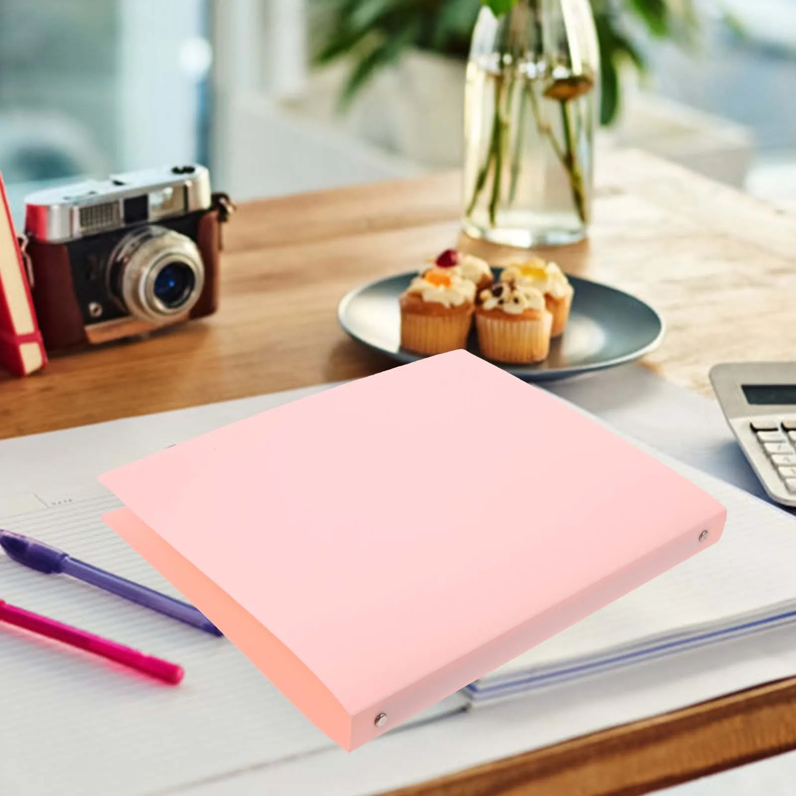 

Multifunctional Loose Leaf Folder 12 Pocket Document Organizer For School Office Music Sheets Binder Travel File Storage