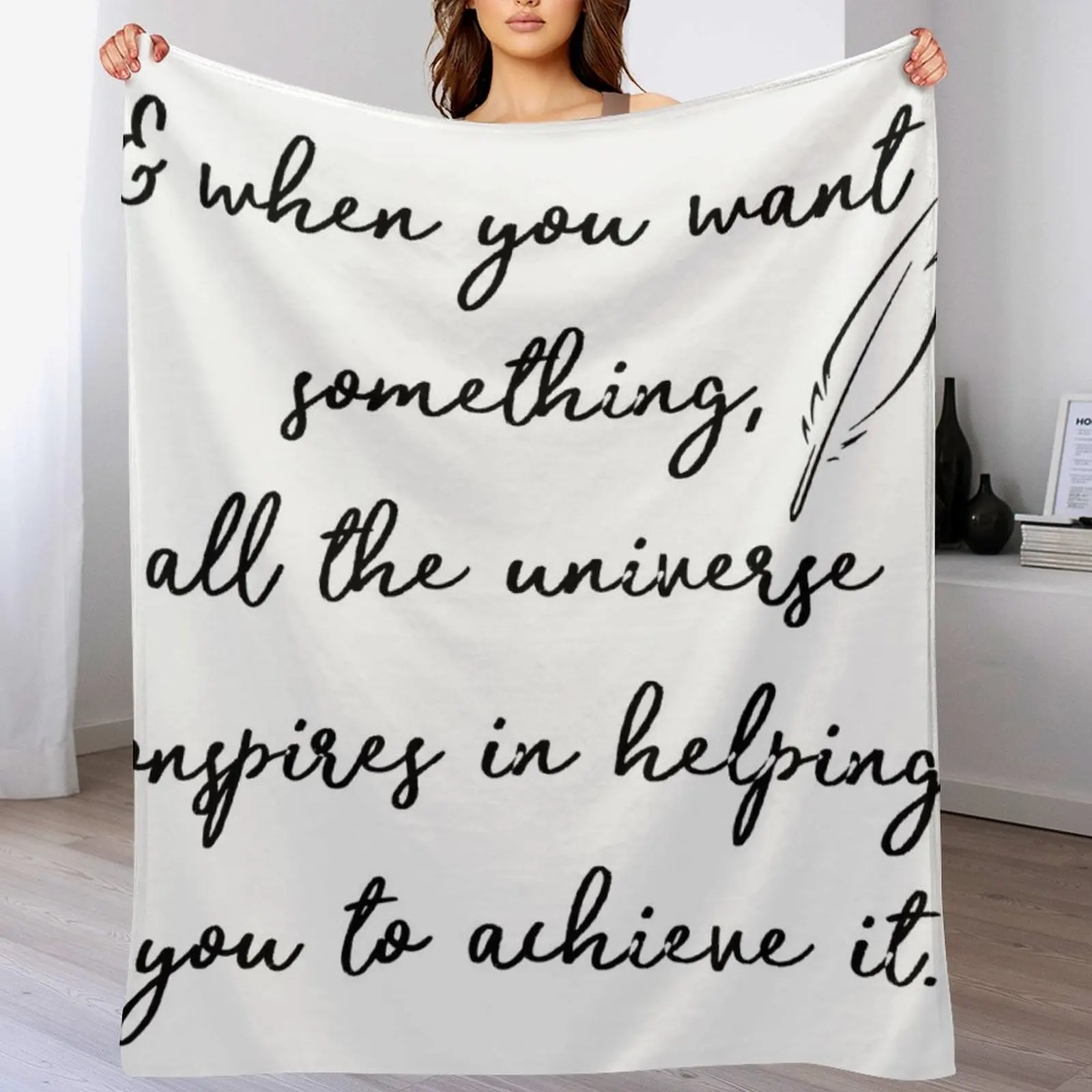 The Alchemist Throw Blanket Fuzzy Plush Throw Blanket for Sofa Chair