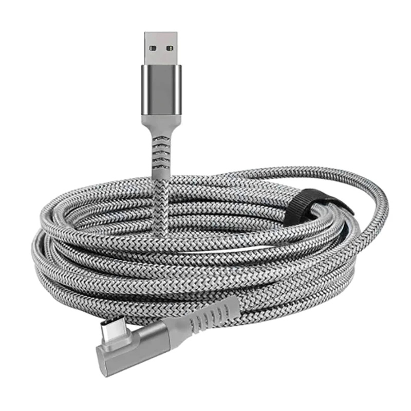ABGR-5Gbps Data Transfer Charging Cable USB3.2 Gen1 To Type-C For Oculus Quest 2 Link Cable VR Headset For Quest 3 PICO 4