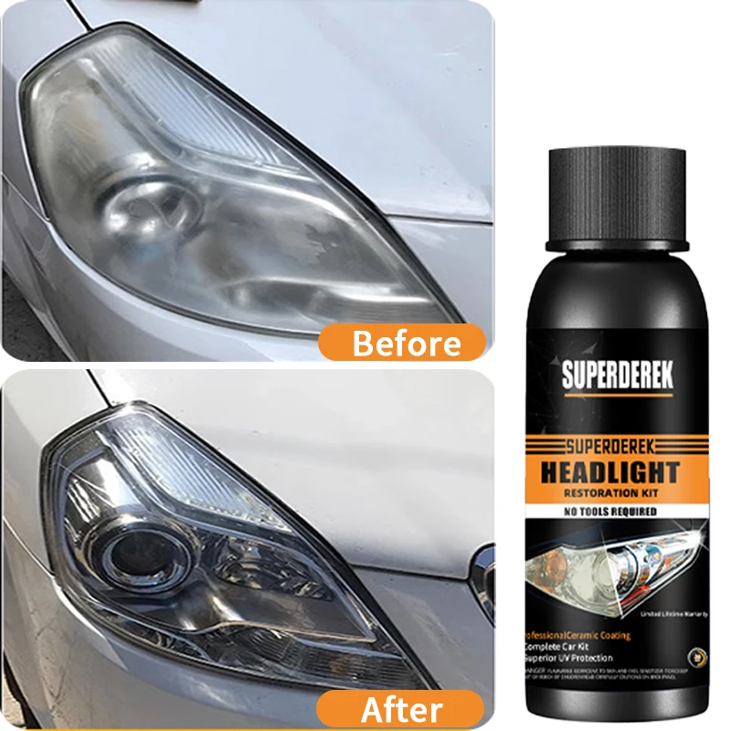 Car Headlight Restoration Polishing Kits Headlamp Scratch Remover Car Light Polisher Cleaning Paste Cars Paint Refurbish Agent