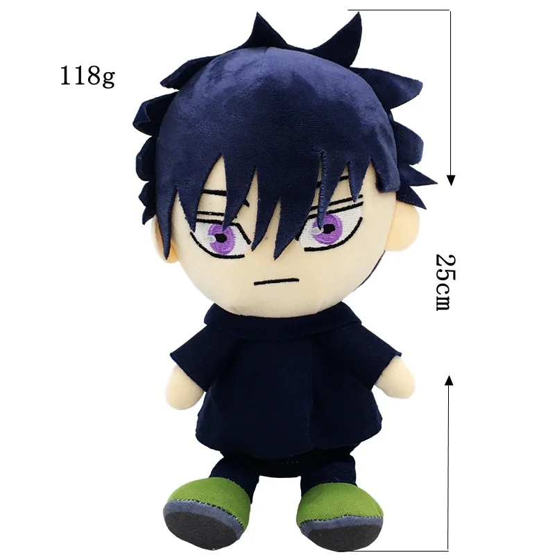 Jujutsu Line Push Satoru Gegenseitige Hilfe Fushiguro Megumi Kojo Yuji Inumaki Thorn Anime Figur Shiied Cute Doll Kindergeschenk und Y – Detail 3