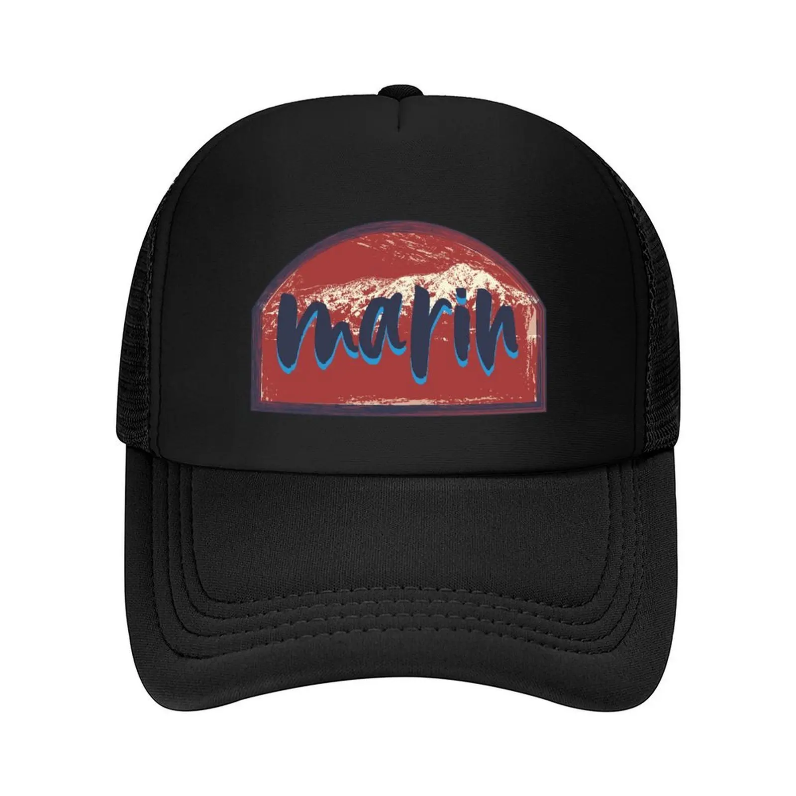 

Marin County California Baseball Cap Sun Cap Hip Hop Cosplay Male hat Men's Women's
