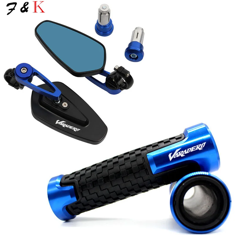 

For HONDA VaraderoXL1000 Varadero XL1000 125 Motorcycle Aluminum Rear View Handle Bar End Side Rearview