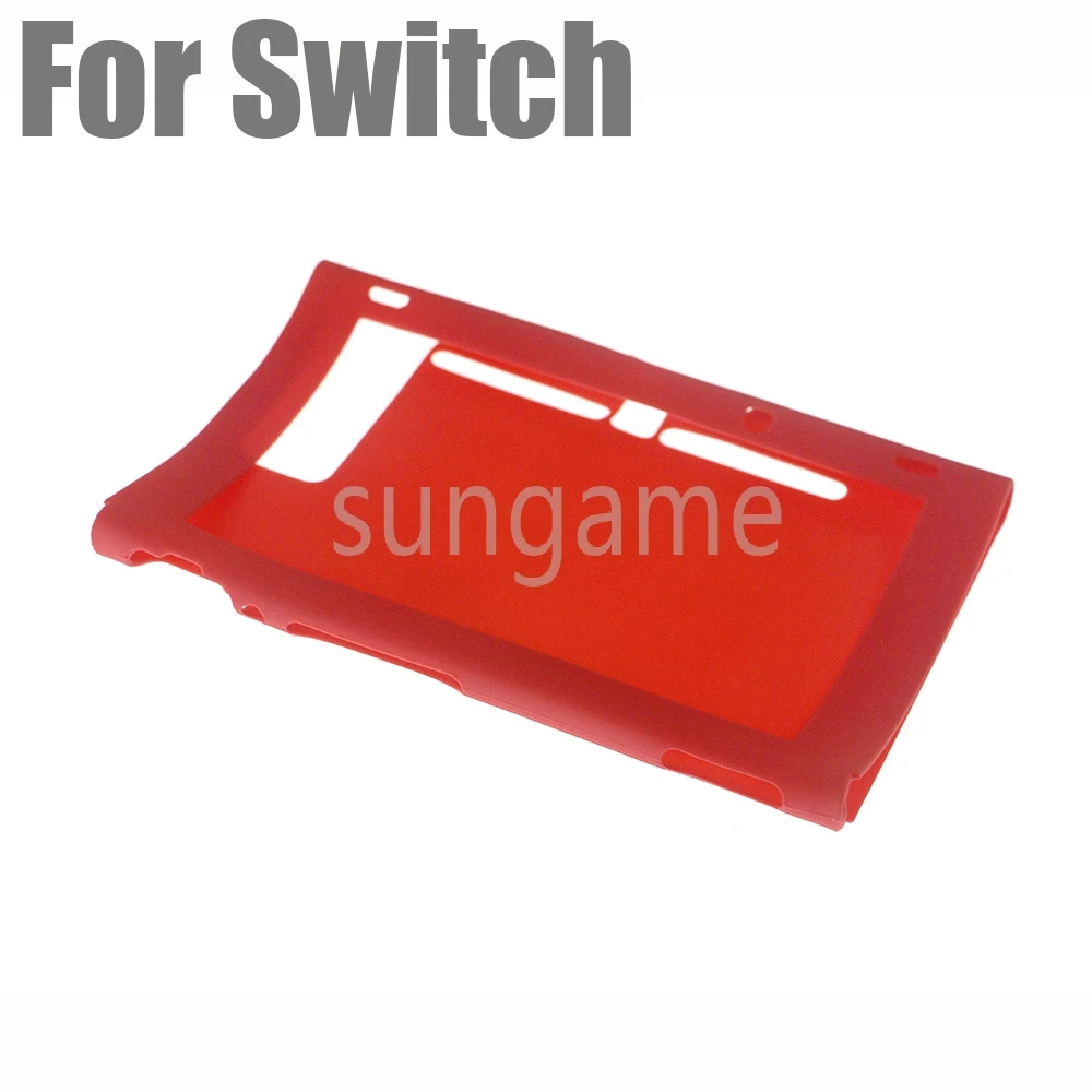 10pcs Host Case For Nintendo Switch Console NS Controller Shell Soft Silicone Protective Cover Accessories