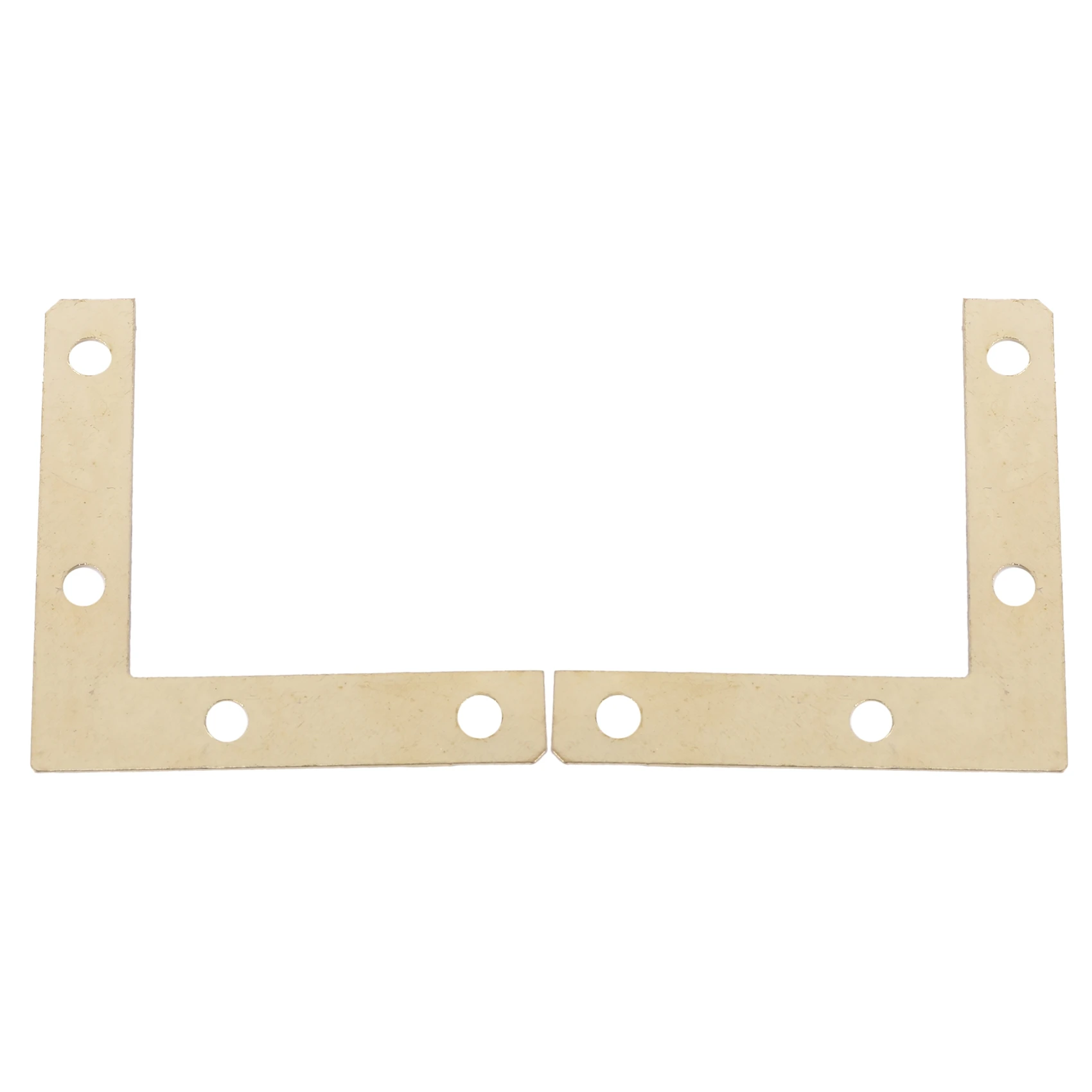 Placa de reparo do suporte de canto liso, direito, ângulo 90 °, cinta de fixação, 51mm, 20 PCes