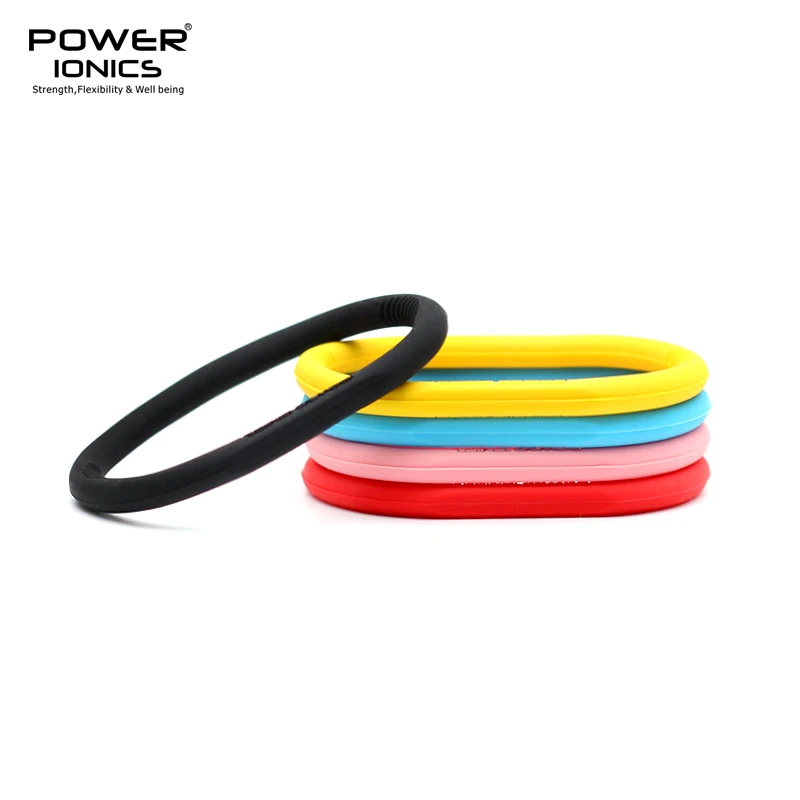 POWER IONICS 1PC Unisex 1000 Anions Titanium Germanium Sports Wristband Bracelet