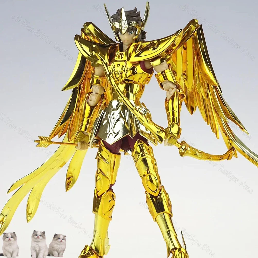 24 horas de envio CS Modelo Saint Seiya Myth Cloth EX Sagiério Aiolos/Capricórnio Shura/Gemini Saga/Libra Dohko Figura de ação