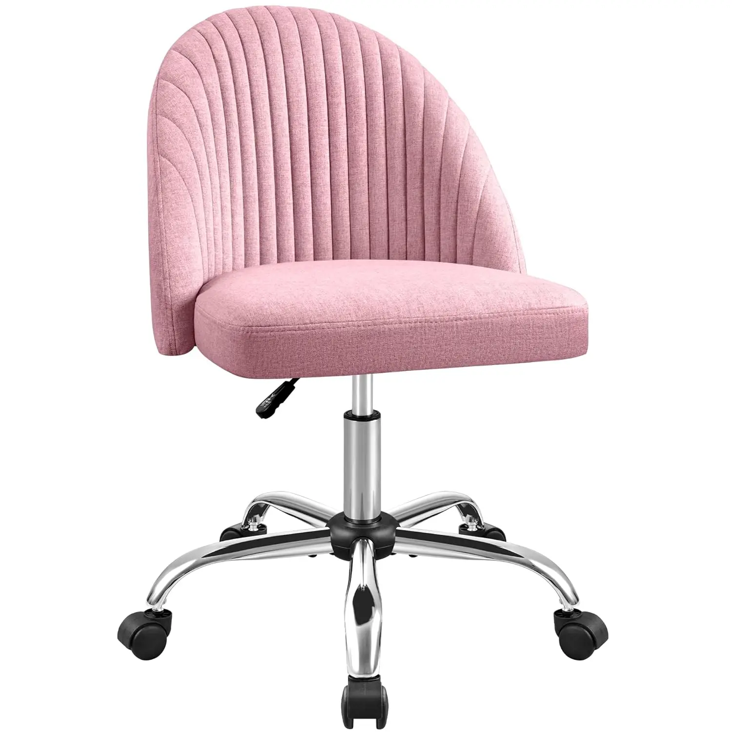 

Office Chair Armless Cute Desk Chair Modern Adjustable Swivel Vanity Task Computer Chair Home Office Desk Chairs, Customized