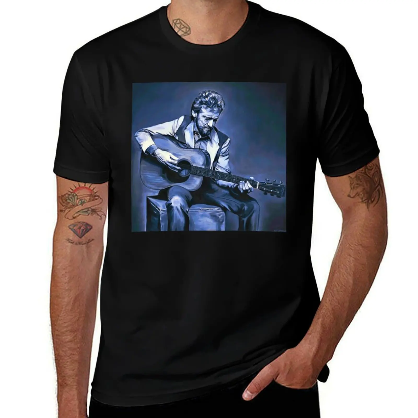 Keith Whitley T-Shirt Classic Crew Neck Cotton T-Shirt
