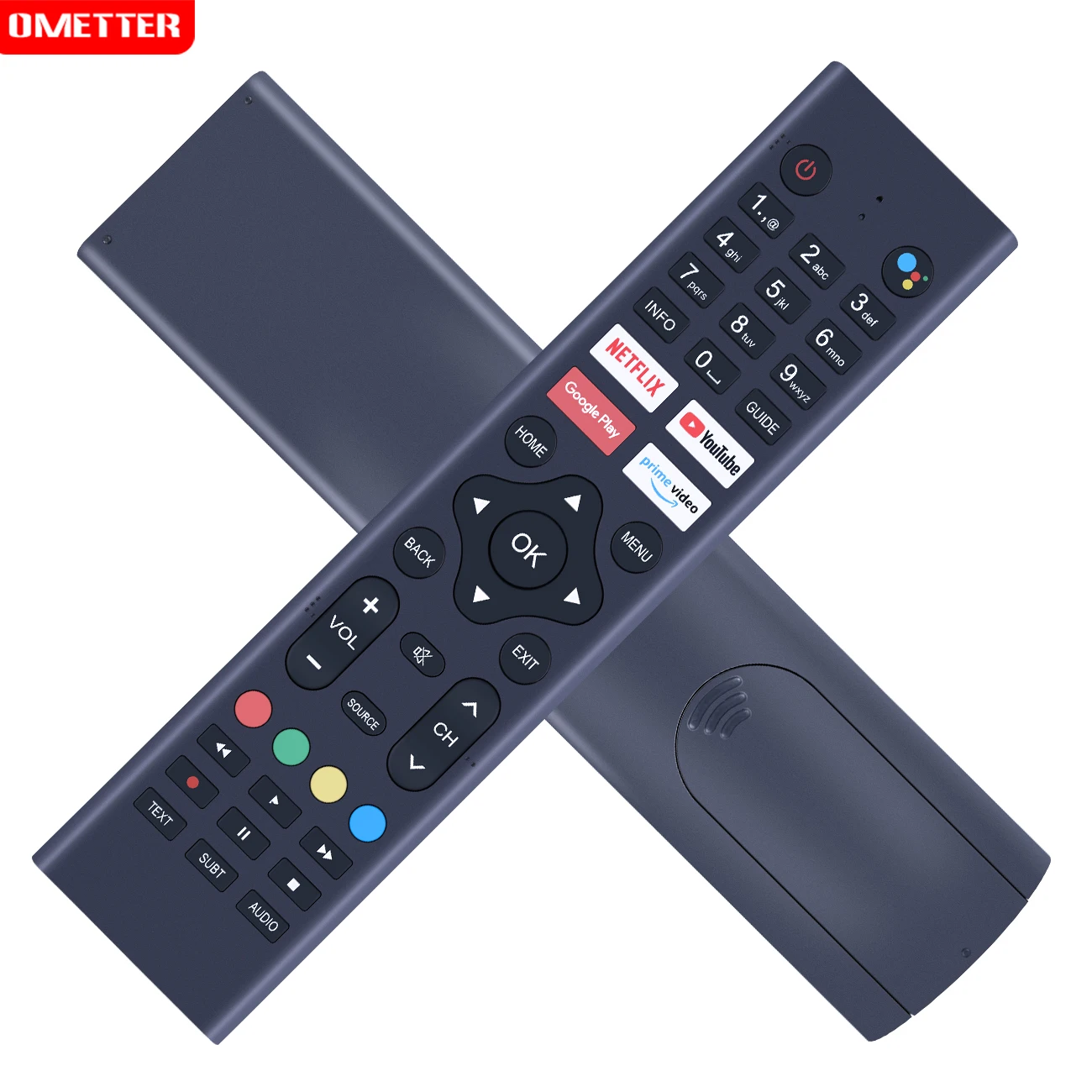 Voice for PROMO REMOT REMOTE POLYTRON SMART TV Gratis Baterai / ANDROID TV Langsung Konek Hitam 81i960M01 81i960