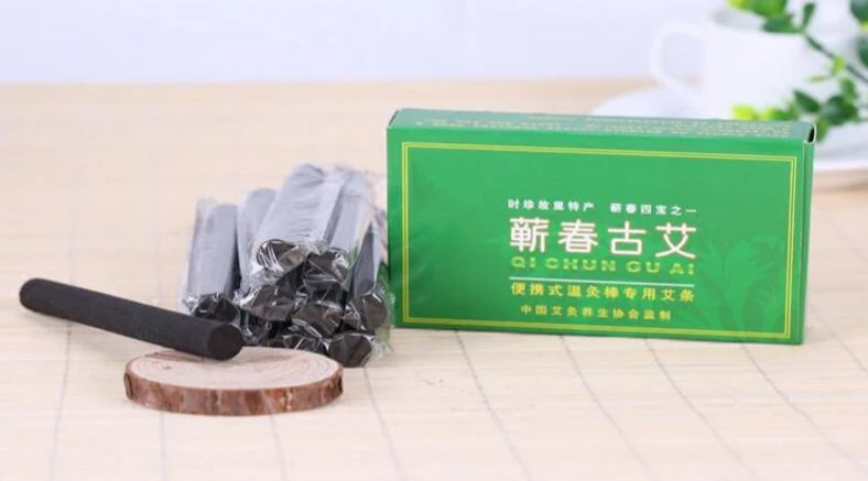 

10 шт./лот, бездымный рулон мокса высшего качества, 12x1,2 см, палочка мокса для китайской терапии, теплые меридианы, снимающие боль, здравоохранение