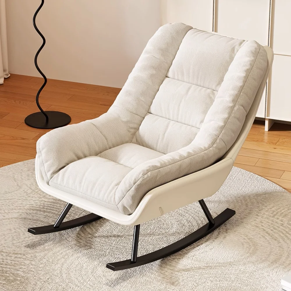 Modern Minimalist Fabric Armchair