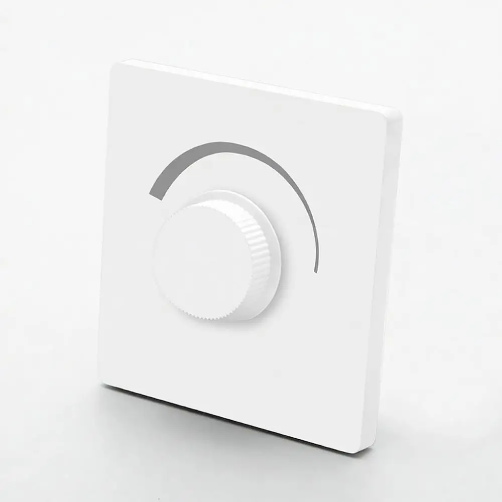 Wall Mounted Fan Speed Regulator Stepless Rotary Knob Switch Ceiling Ventilator Electric Airflow Control Panel Household Part