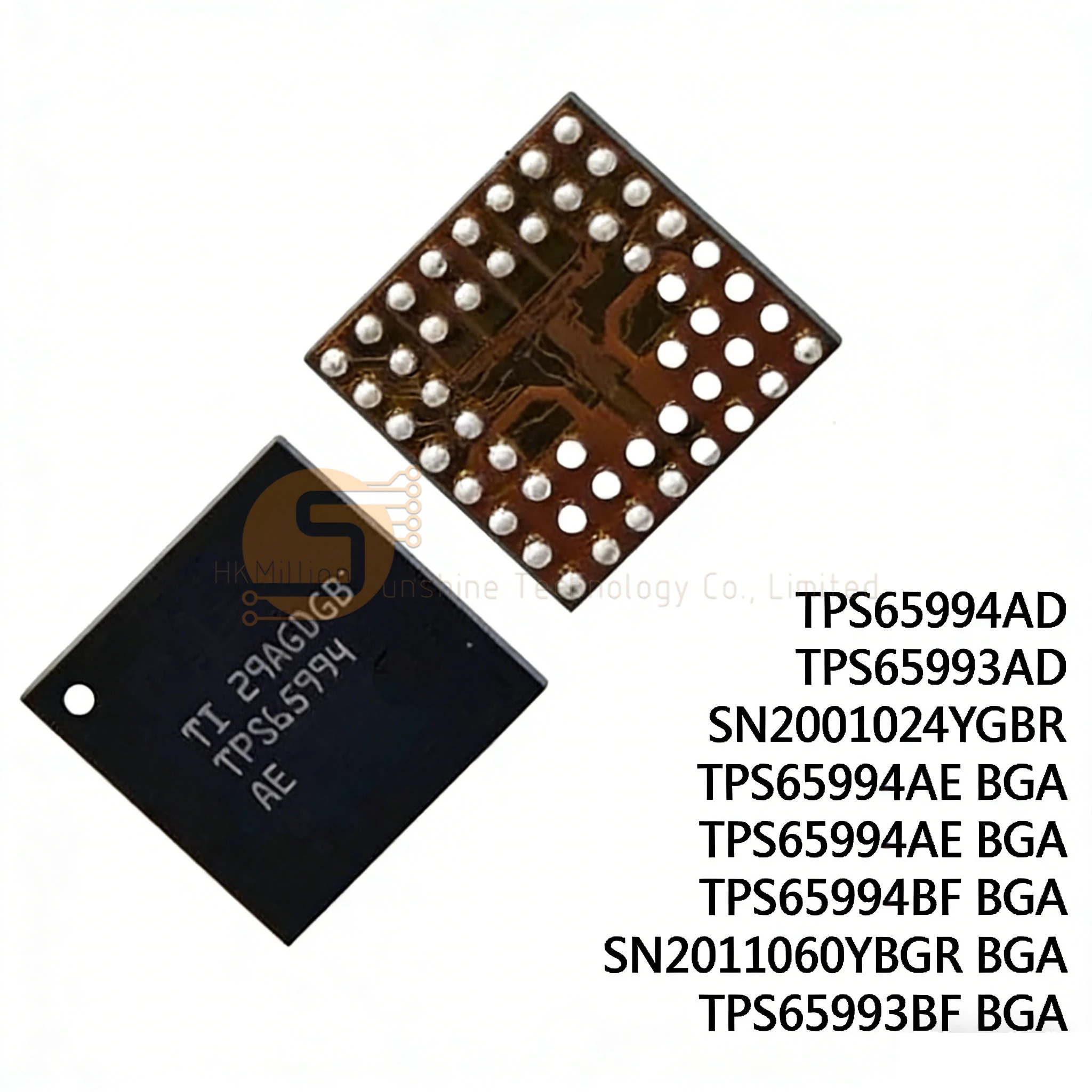 1Piece TPS65994AD TPS65993AD SN2001024YGBR TPS65994AE TPS65994BF SN2011060YBGR TPS65993BF BGA IC Chip In Stock Wholesale