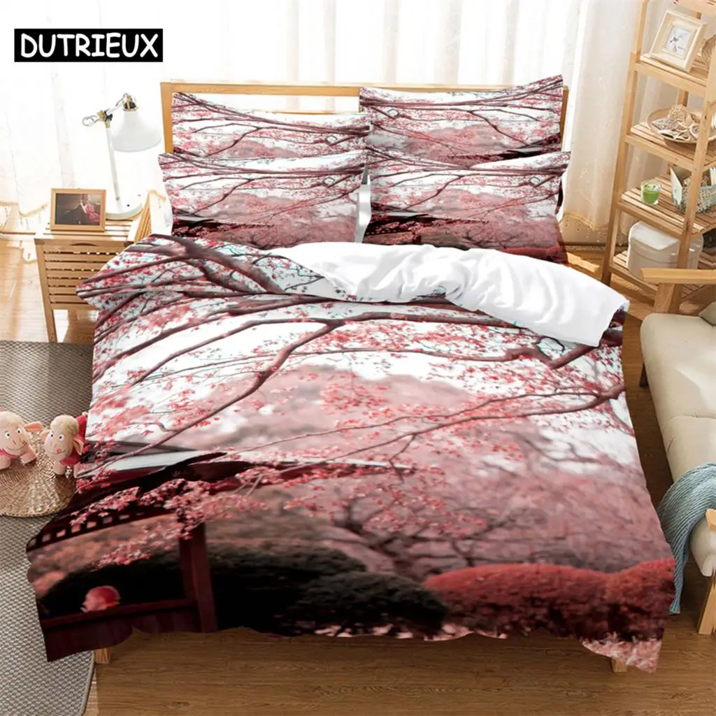 

Flowers Bedding Set Duvet Cover Set 3d Bedding Digital Printing Bed Linen Queen Size Bedding Set Fashion Design bed cover set