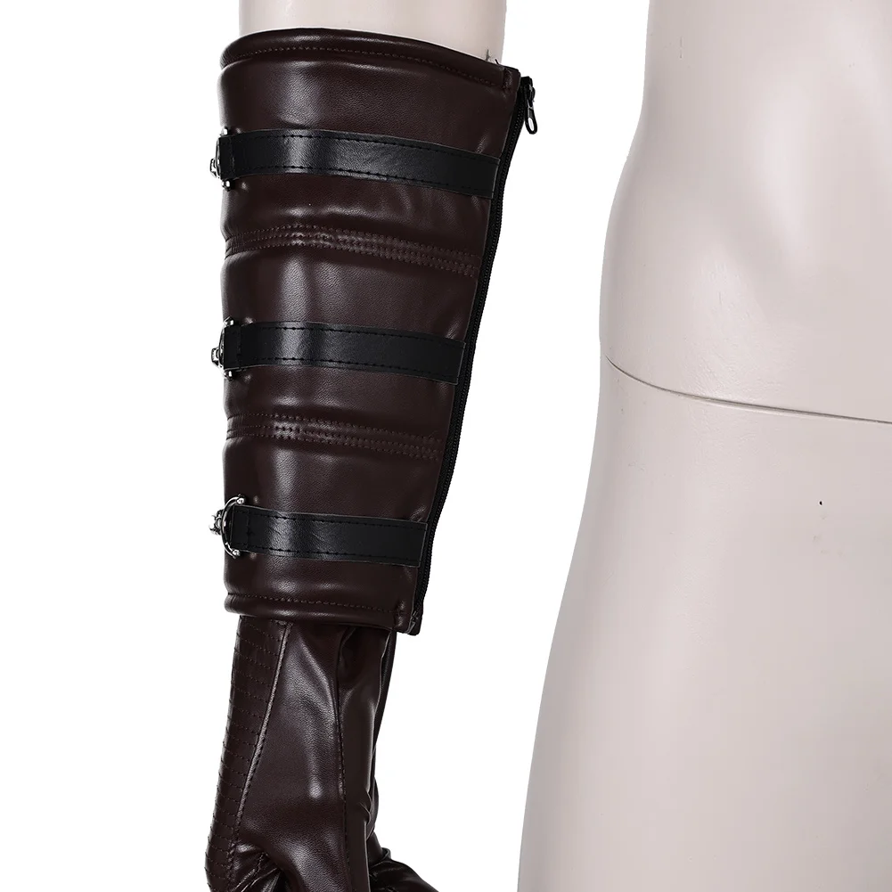 Guantes de caballero Anakin para hombres, accesorios de disfraces de fantasía, Cosplay de batalla espacial de película, accesorios de fantasía, regalos de fiesta de Halloween