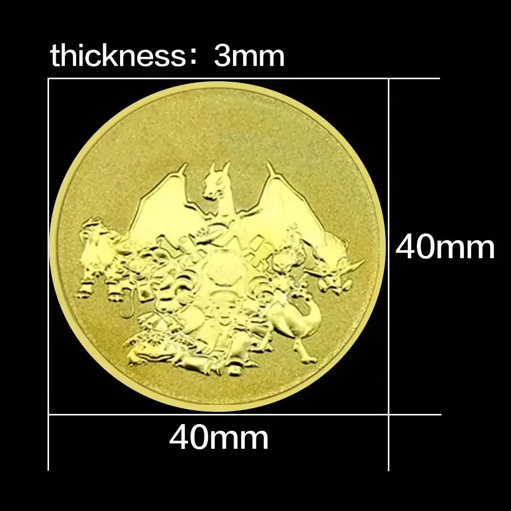 8Pcs/set Gold Coins