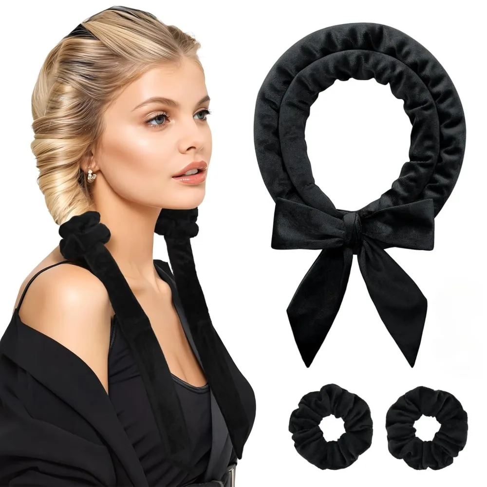 

Безнагревательные кудри, бигуди для сна в ночное время, женские бигуди без нагрева для длинных волос, ночная повязка на голову