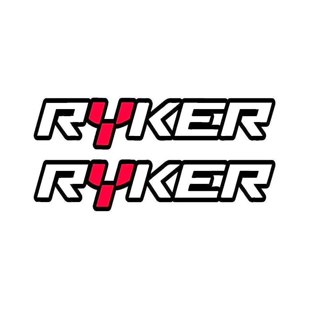 2 Stück für Can-Am Ryker Logo Vinyl-Aufkleber-Set 18 Zoll