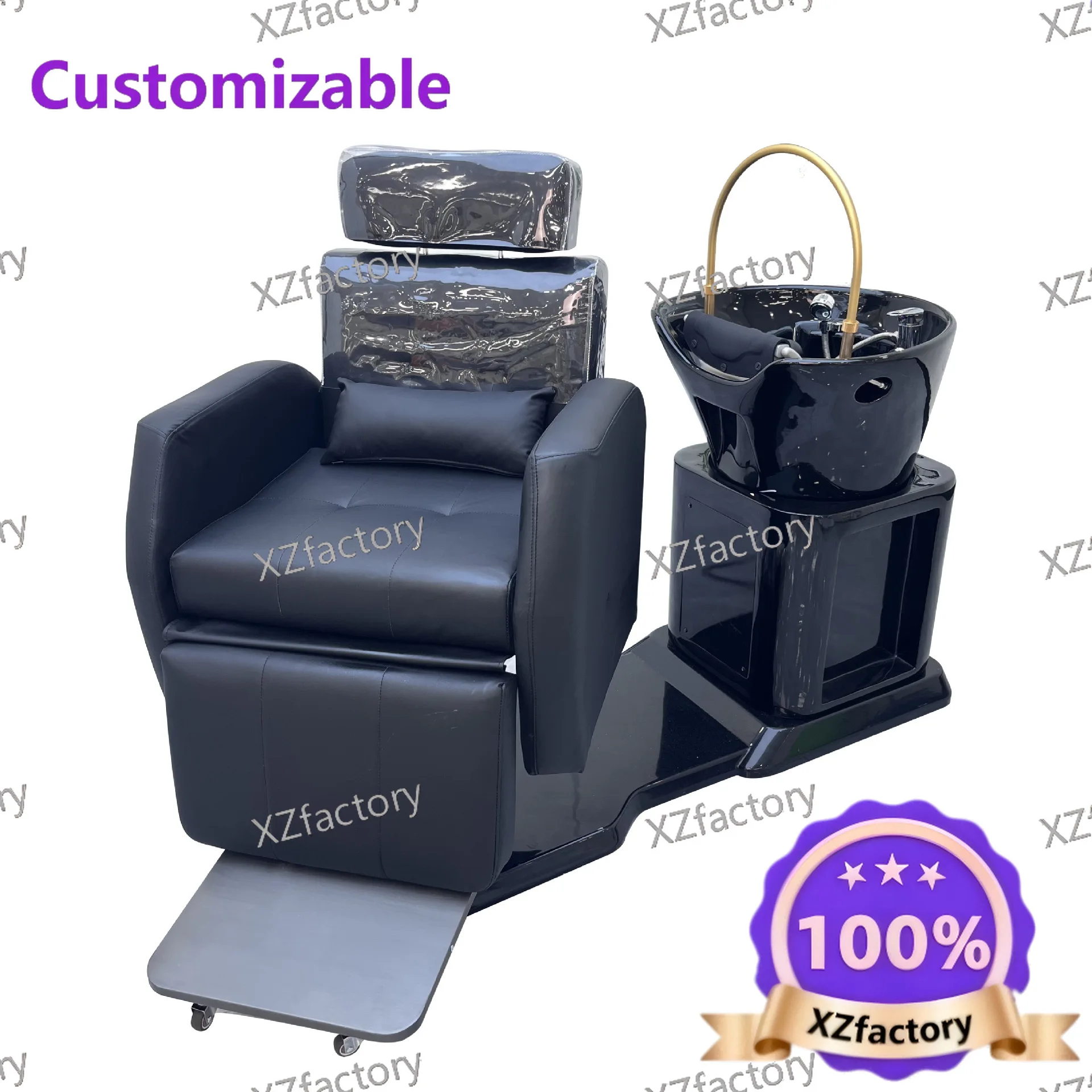 

Multi-functional hair washing bed, rotating hair care chair, washing and care integrated hair care artifact, head treatment