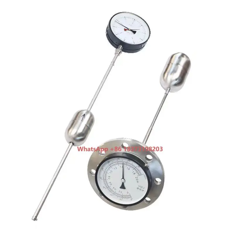 

Dial Level Controller Pointer Float Level Gauge Side Mounted Top Mount Mechanical Water Level Gauge