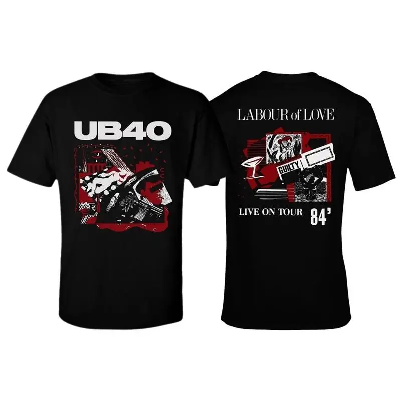 Футболка UB40 Labour Of Love Live On Tour 84