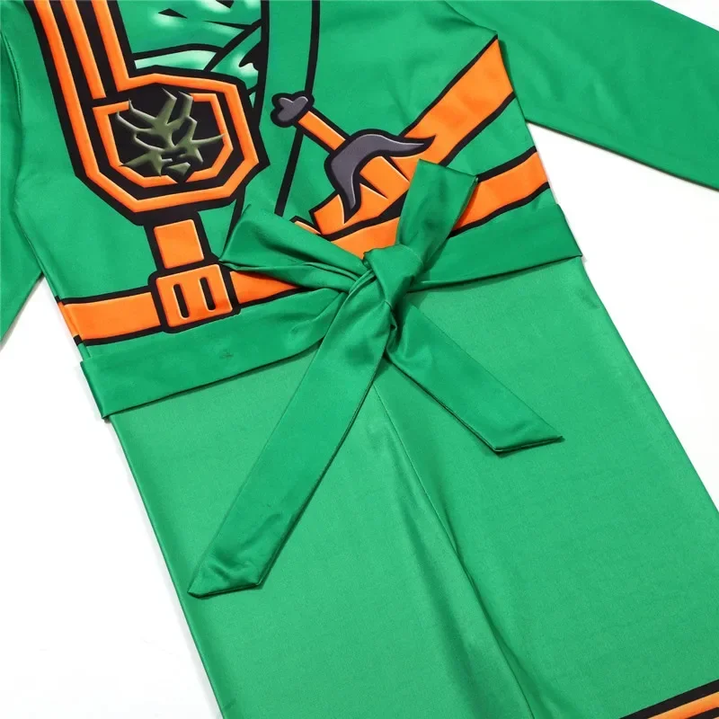 زي نينجا فانتوم للأطفال، زي الساموراي الياباني المقنع لبطل الهالوين يتضمن ملحقات الألعاب