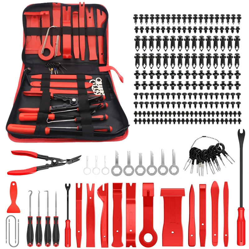 Auto Car Instrument Board Removal Tool Kit Automobile Sound Disassembly Kit Hand Tool Set Crowbar Screwdriver Deluxe Toolkit