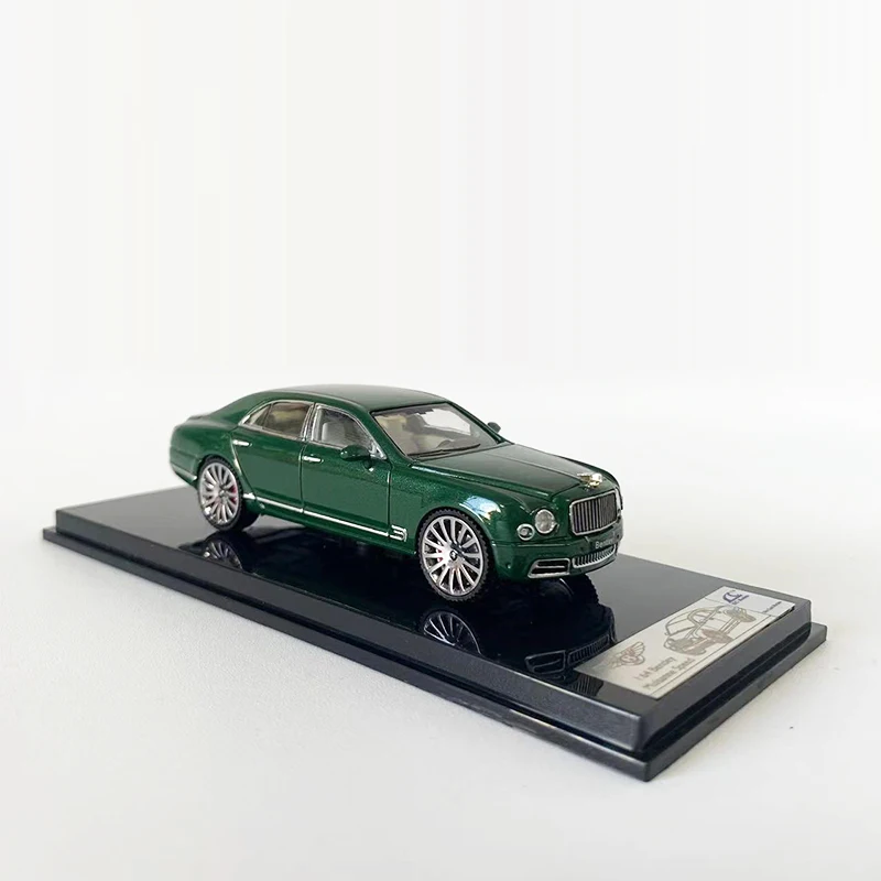 Scmodels 1:64 Model Car Mulsanne Alloy Die-cast Vehicle Collection - Green Coating