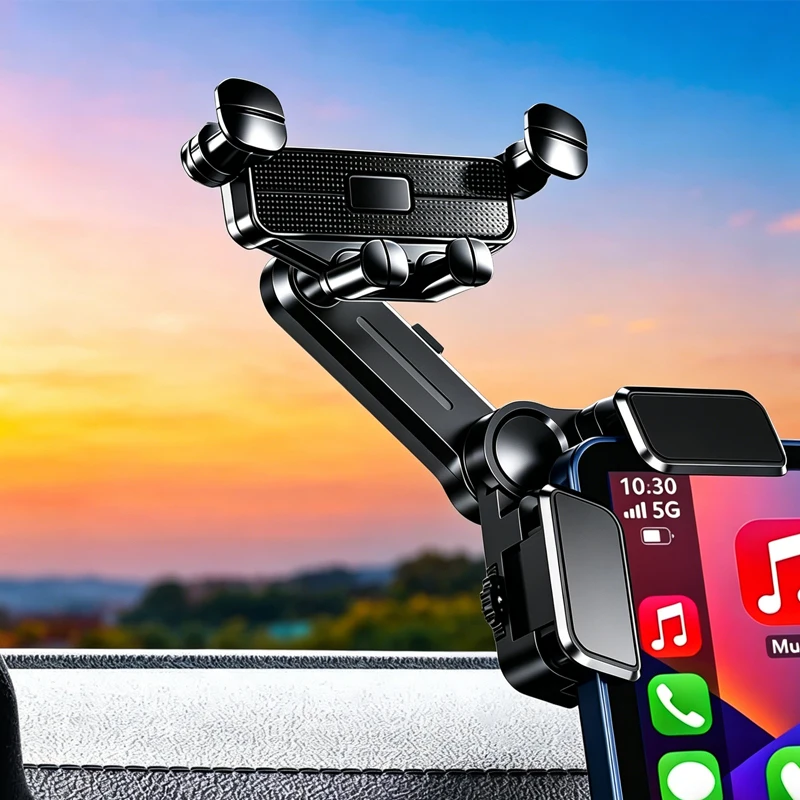 Für Dongfeng Nammi Box 01 Auto-Handyhalterung, fester Navigationsclip am Handyhalter.