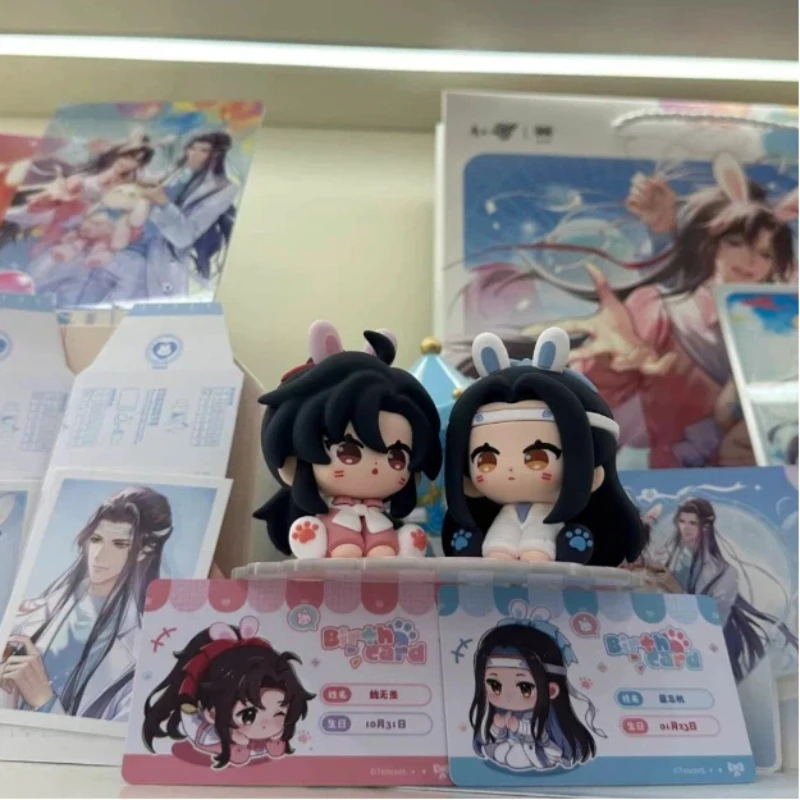 mod oz u shi anime pvc actiefiguur Wei W U lijn LAN Wang en cartoon Mdzs desktop beeldje ornamenten tij spelen speelgoed mode cadeau