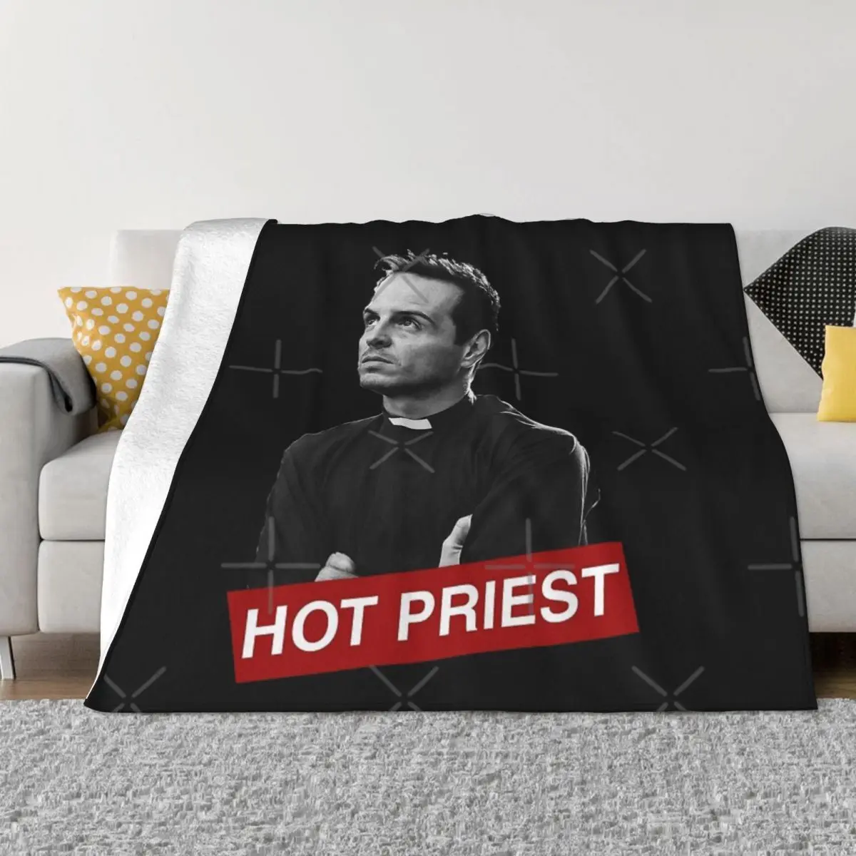 Hot Priest Amen Quilt Bedroom Throw Blanket Home And Decoration Throw Blanket