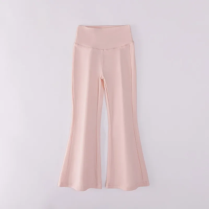 Girl Shark High Waist Slim Lift Hip Bottom Spring and Autumn Wear Flared Integrated Pants Comfortable and Breathable