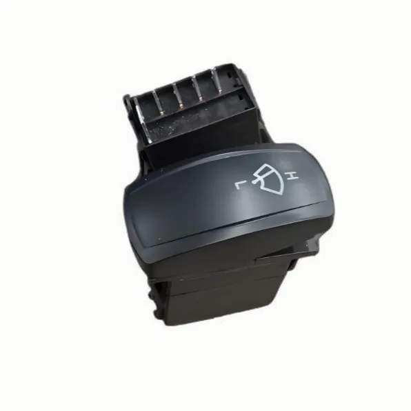 

For 2PCS rocker switch Sightseeing car single-sided reset 37 * 28IP67 waterproof 8-pin locking red light wiper