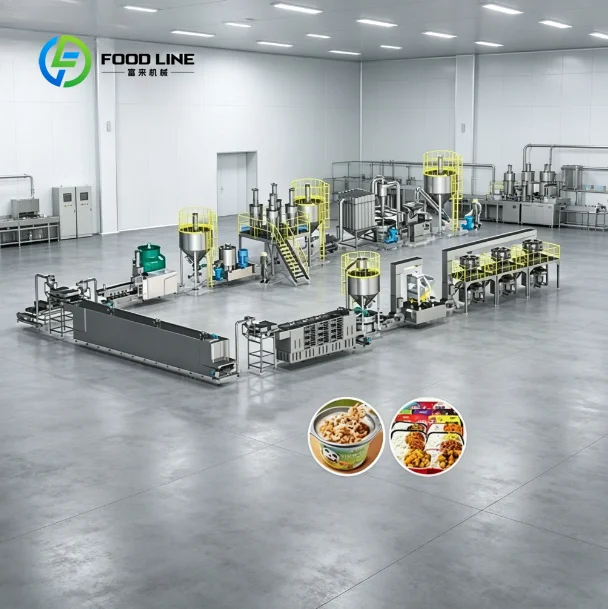 Fortified Rice Production Line Automatic Nutritional Rice Processing Equipment for Food Manufacturing Plants