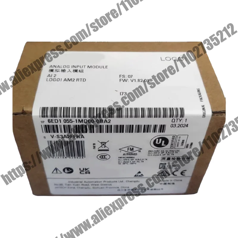 

New Original 6ED1055-1MD00-0BA2 6ED1055 1MD00 0BA2 PLC Analog Expansion Module