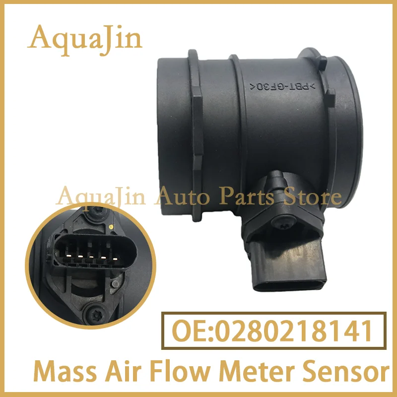 

Датчик массового расхода воздуха (ДМРВ) 0280218141 для Porsche Cayenne V6 3.2L 3.6L 2004~2010, аналог OE 95560612335, заводская цена