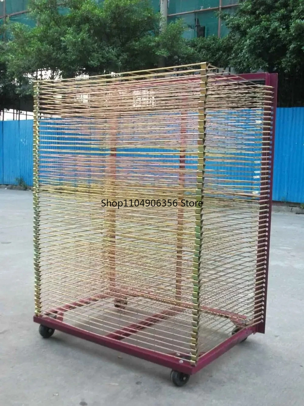 

for Hot Sale Size Customized T Shirts paper drying rack for screen printing dry products