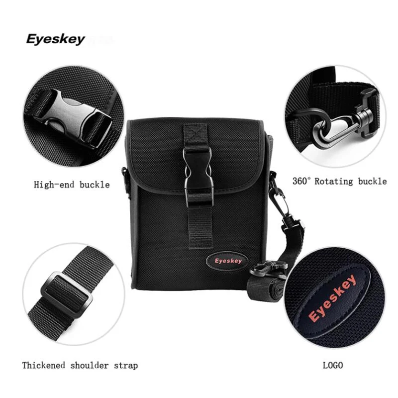 Eyeskey 32/42/50mm Binoculars Bag Portable Camera Case Bag Waterproof High Quality Bag Shoulder/Messenger Bags Binocular Strap