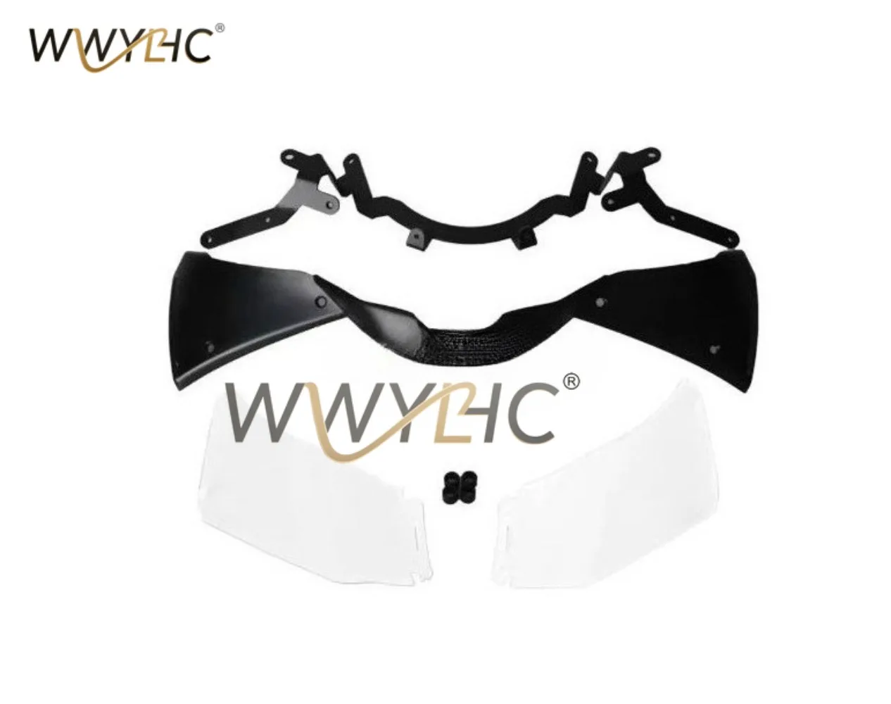 Suitable for CBR1000RR-R SP Modified Fixed Air Wing Front Rectifier Side Panel, Rear Hump Rear Seat Cover