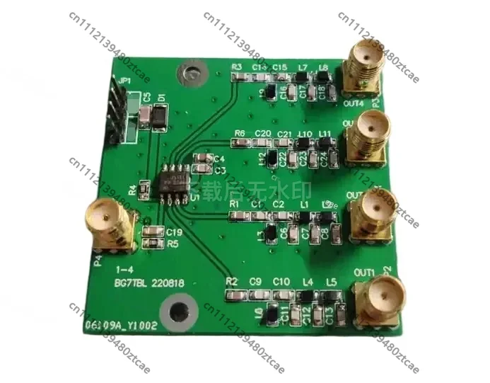 10M 1 Minute 4pcs PCBA Module, 10MHz Frequency Crystal Oscillator Board with 2.5-6V Wide Voltage Power Supply