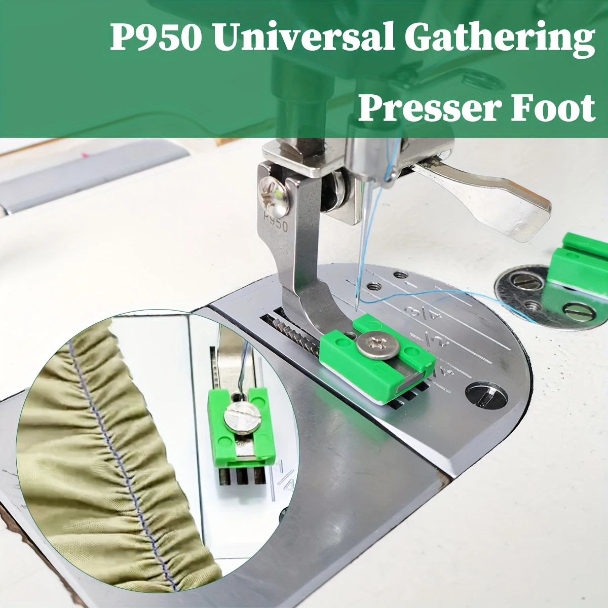 P950 Adjustable Ruffling Press - Textile Sewing Machine 评论和价格