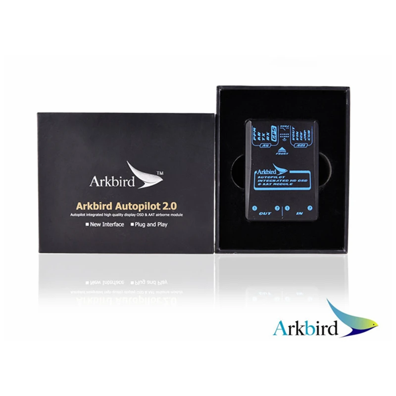 2019 New Arkbird FPV OSD V2.0 Autopilot Flight Controller Integrated AAT airborne Module With Neccessory Cables plug and play