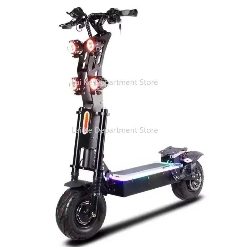 

X13 racing large wheel folding electric scooter 110 km/h 130km10000 watt adult electric scooter powerful dual motor racing car