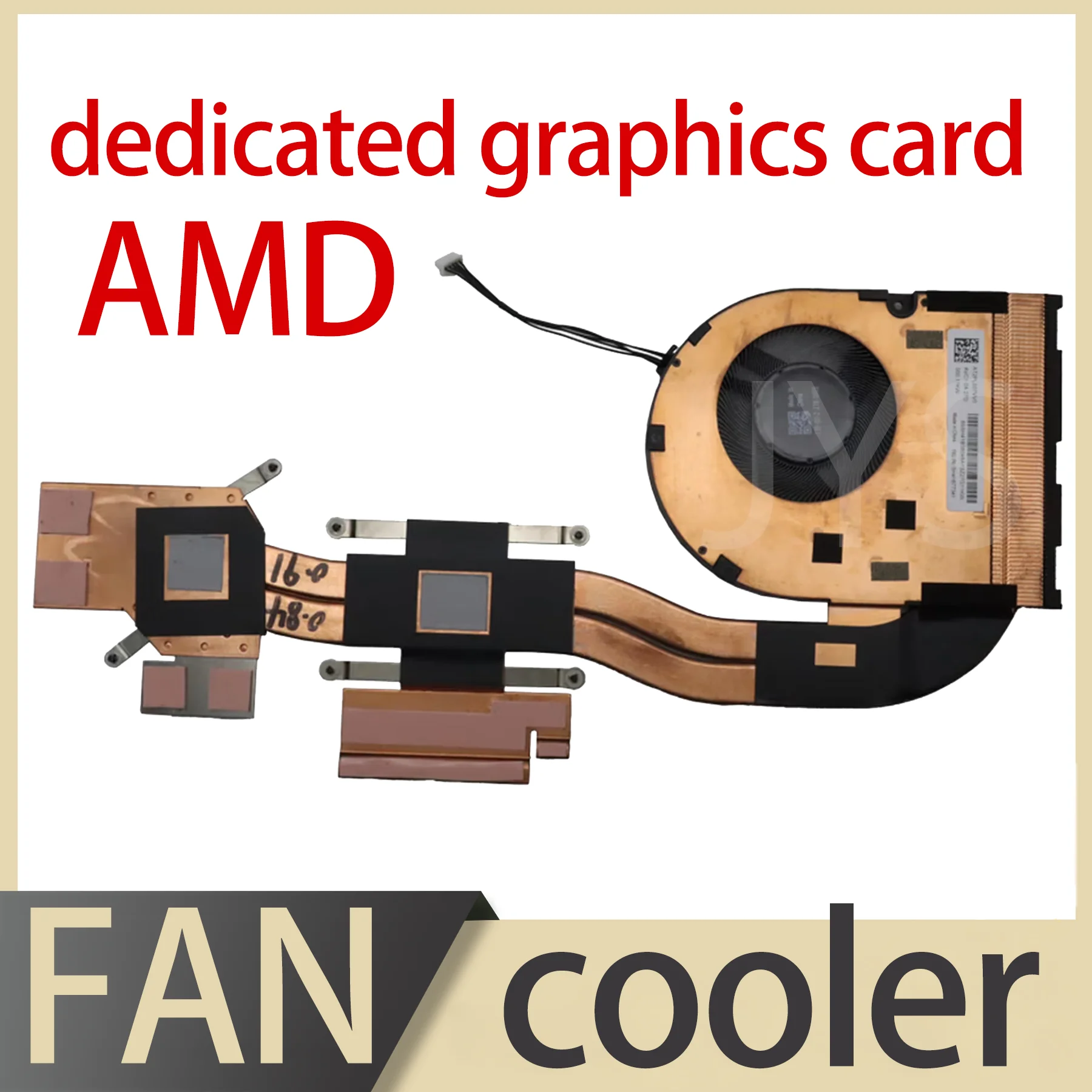 Suitable for Lenovo ThinkPad P15V Gen3 T15P Gen3 Fan cooling module dedicated graphics card Fan Intel 5H41B77313 5H41B77308
